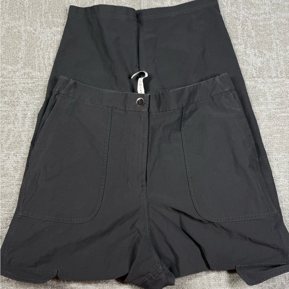Lululemon LW5ENBS Men Black Cargo Jogger Size 31